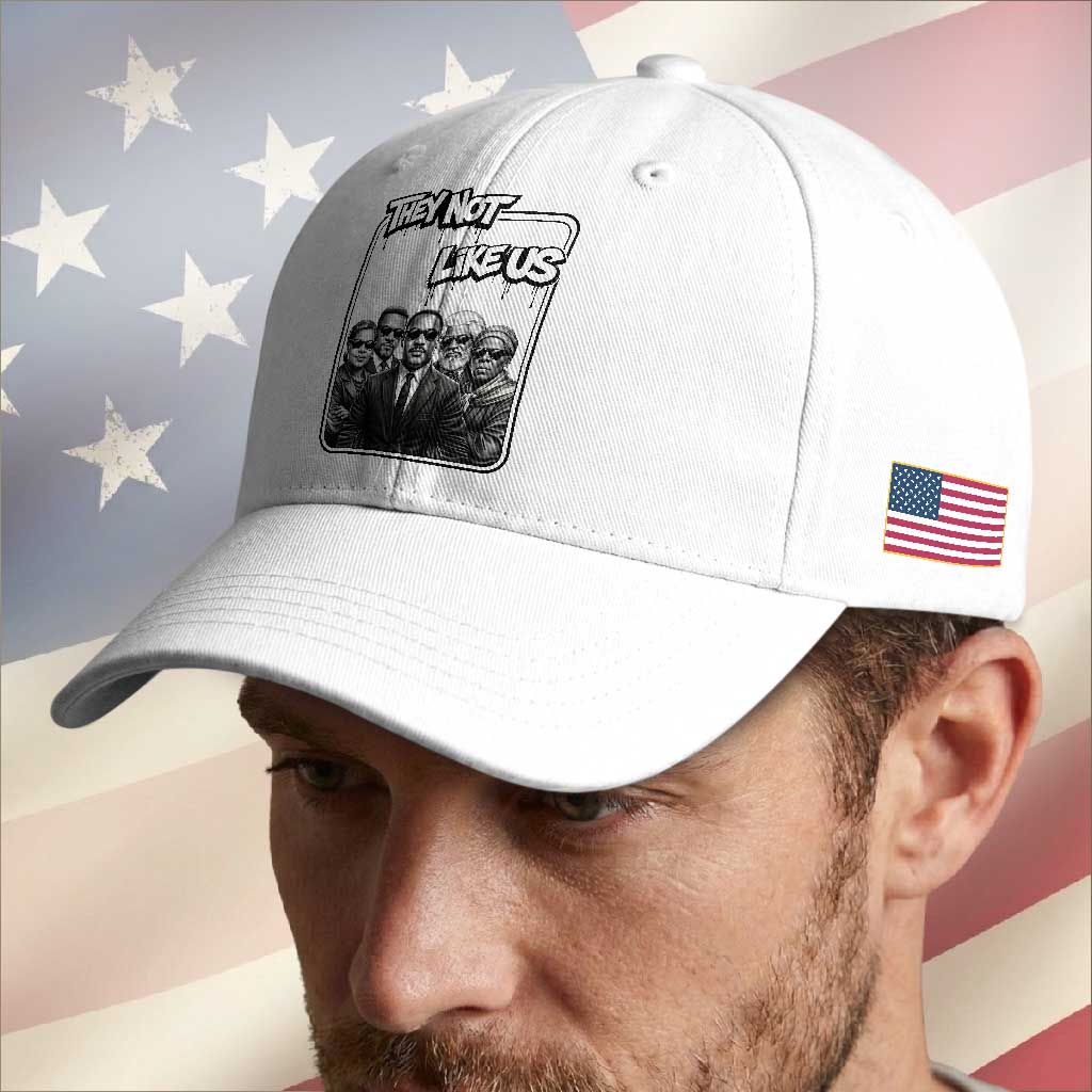 Vintage African American Heroes Baseball Cap They Not Like Us