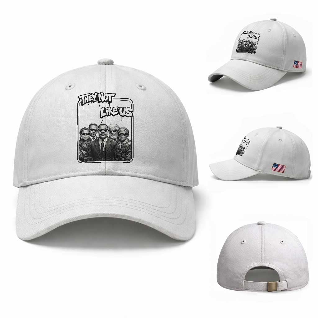 Vintage African American Heroes Baseball Cap They Not Like Us
