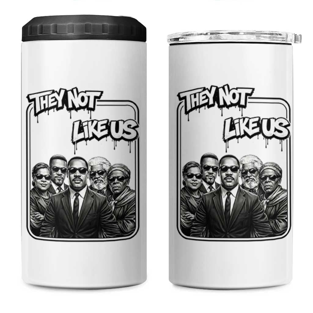 Vintage African American Heroes 4 in 1 Can Cooler Tumbler They Not Like Us