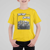 Vintage African American Heroes T Shirt For Kid They Not Like Us