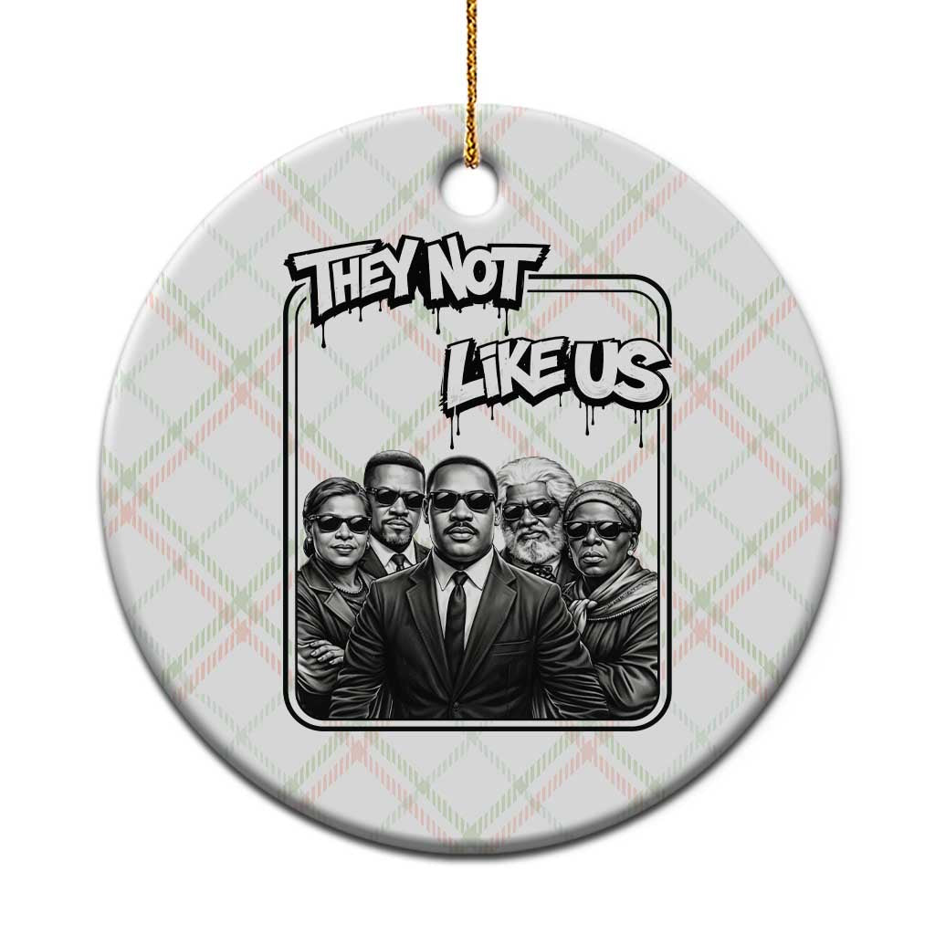 Vintage African American Heroes Ceramic Ornament They Not Like Us