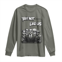 Vintage African American Heroes Long Sleeve Shirt They Not Like Us