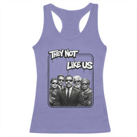 Vintage African American Heroes Racerback Tank Top They Not Like Us