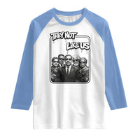 Vintage African American Heroes Raglan Shirt They Not Like Us