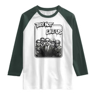 Vintage African American Heroes Raglan Shirt They Not Like Us