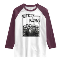 Vintage African American Heroes Raglan Shirt They Not Like Us