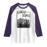 Vintage African American Heroes Raglan Shirt They Not Like Us