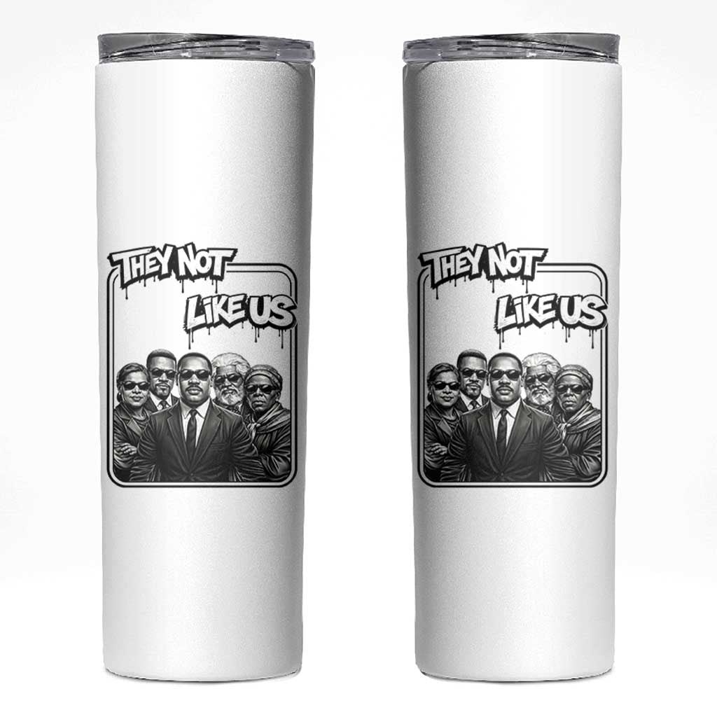 Vintage African American Heroes Skinny Tumbler They Not Like Us