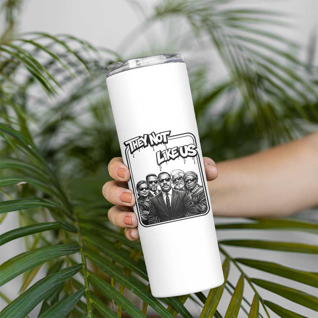 Vintage African American Heroes Skinny Tumbler They Not Like Us