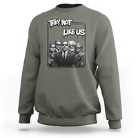 Vintage African American Heroes Sweatshirt They Not Like Us