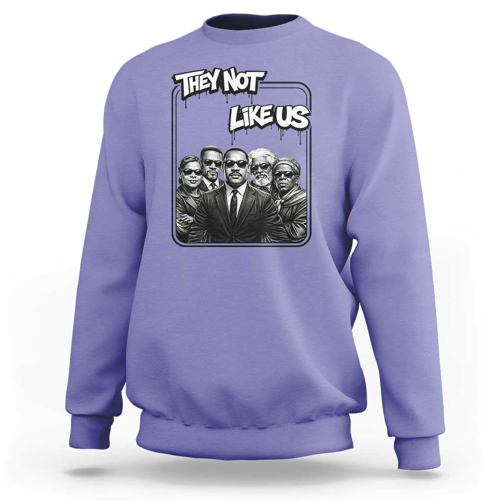 Vintage African American Heroes Sweatshirt They Not Like Us