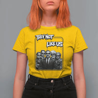 Vintage African American Heroes T Shirt For Women They Not Like Us