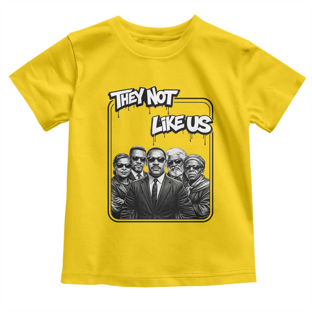 Vintage African American Heroes Toddler T Shirt They Not Like Us