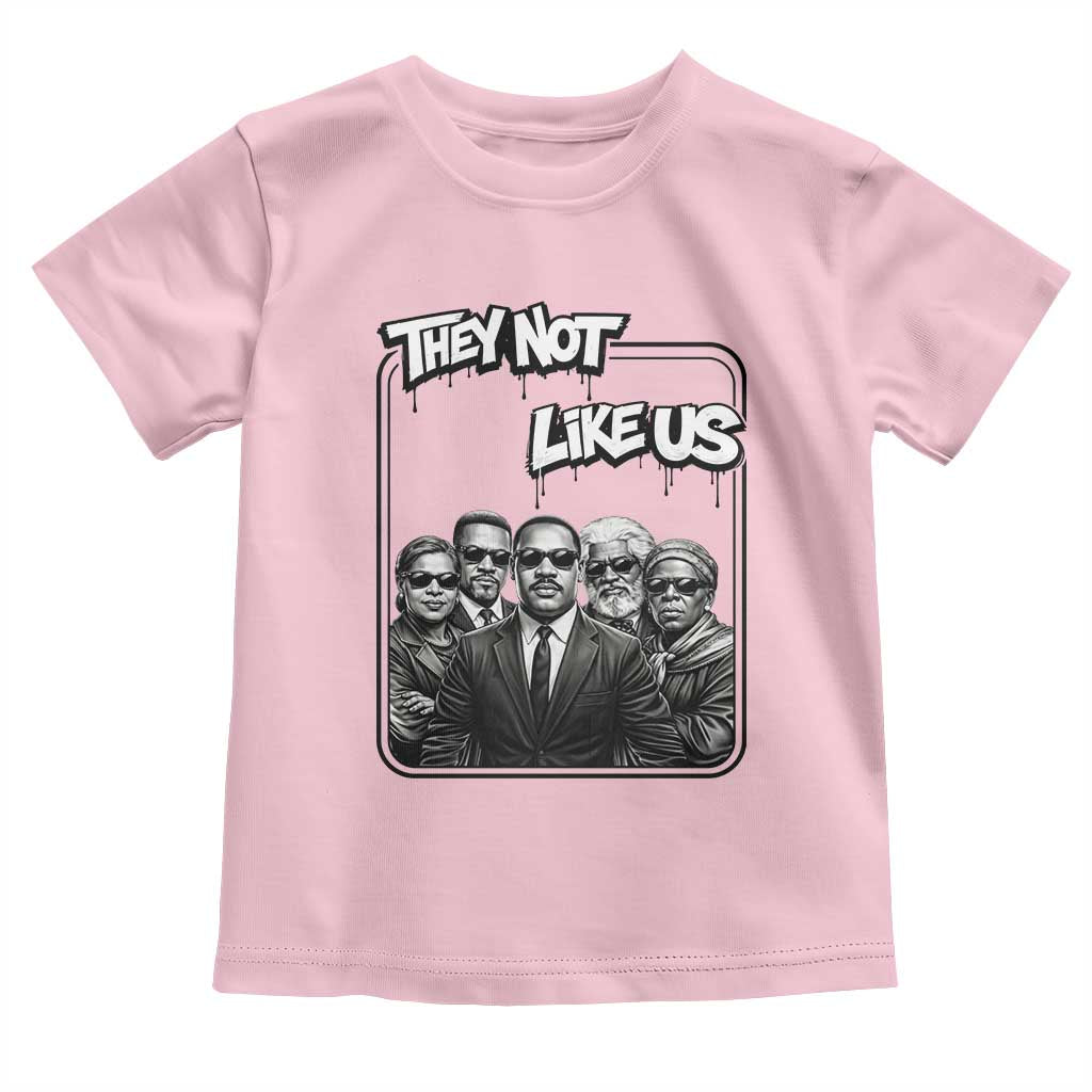 Vintage African American Heroes Toddler T Shirt They Not Like Us