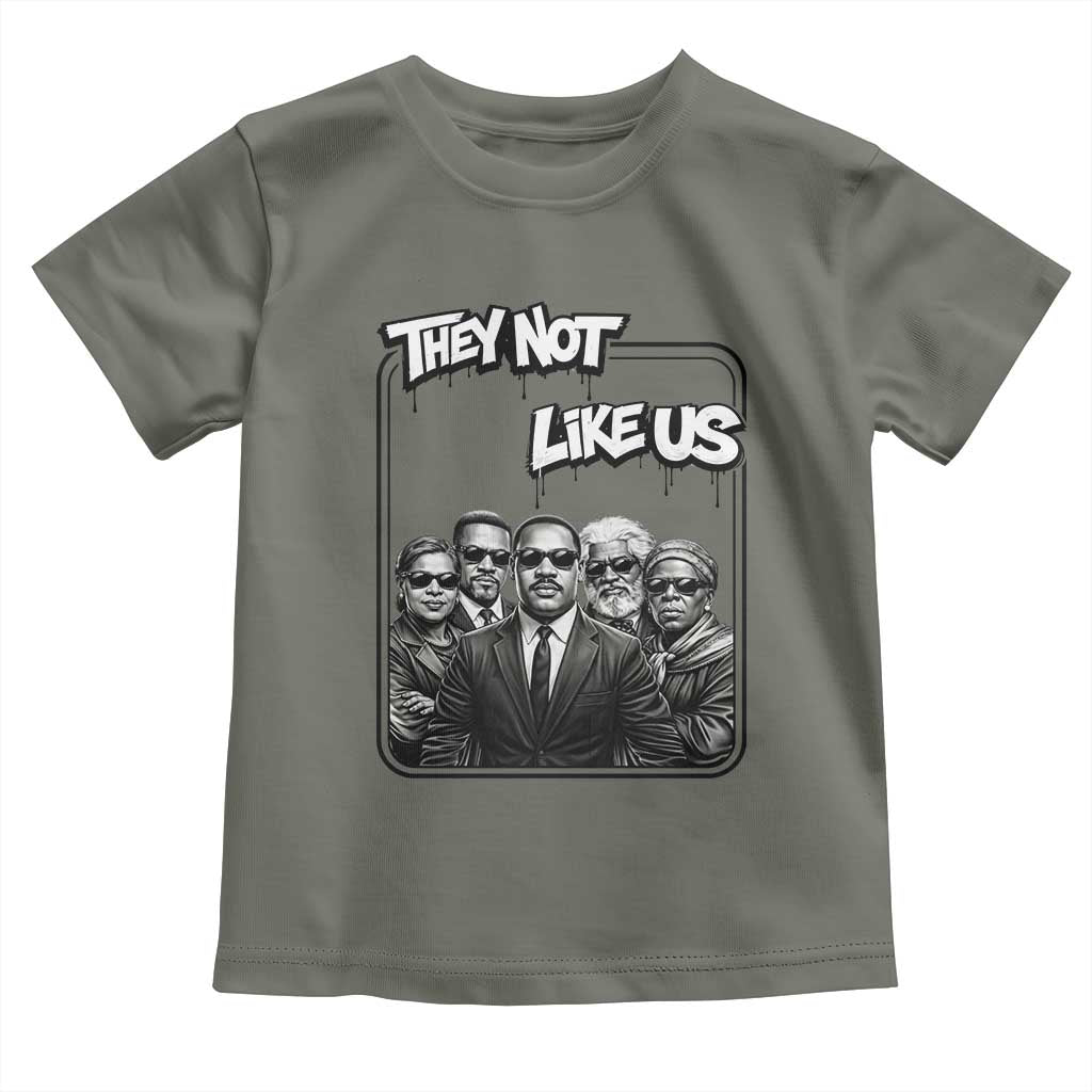 Vintage African American Heroes Toddler T Shirt They Not Like Us