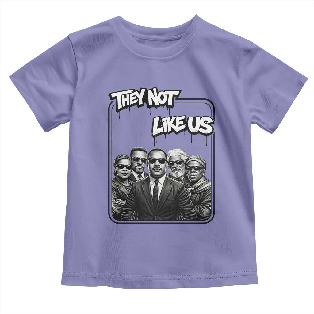 Vintage African American Heroes Toddler T Shirt They Not Like Us