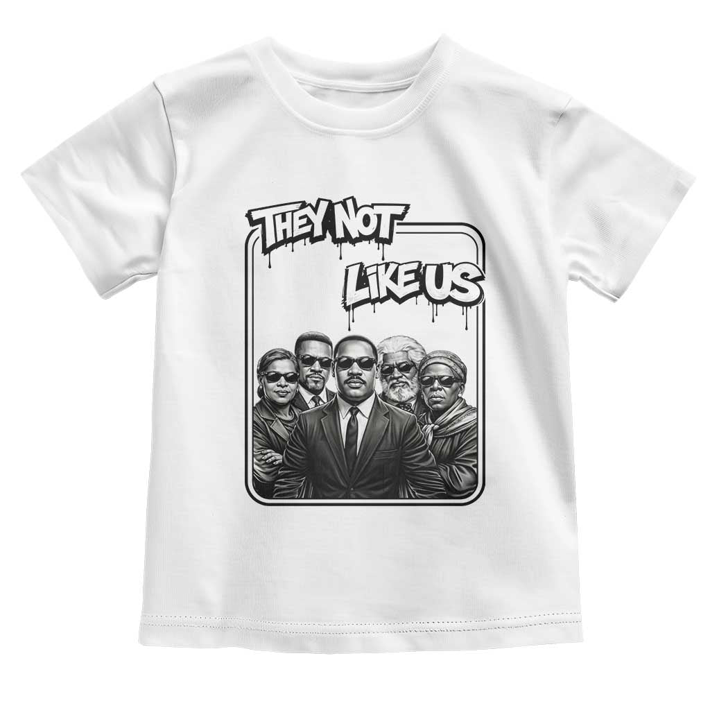 Vintage African American Heroes Toddler T Shirt They Not Like Us