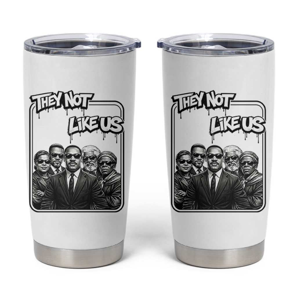 Vintage African American Heroes Tumbler Cup They Not Like Us