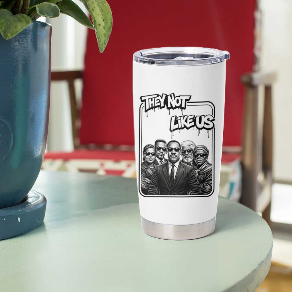 Vintage African American Heroes Tumbler Cup They Not Like Us