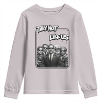 Vintage African American Heroes Youth Sweatshirt They Not Like Us
