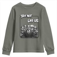 Vintage African American Heroes Youth Sweatshirt They Not Like Us