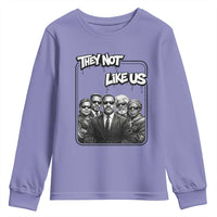 Vintage African American Heroes Youth Sweatshirt They Not Like Us