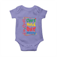 One Month Cannot Hold Our History Baby Onesie Black History Gift