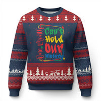 One Month Cannot Hold Our History Ugly Christmas Sweater Black History Gift