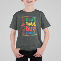 One Month Cannot Hold Our History T Shirt For Kid Black History Gift