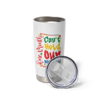 One Month Cannot Hold Our History Tumbler Cup Black History Gift
