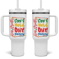 One Month Cannot Hold Our History Tumbler With Handle Black History Gift