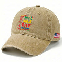 One Month Cannot Hold Our History Washed Cotton Baseball Cap Black History Gift