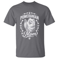 Vintage Pom Dog Mom T Shirt Pomeranian Lover Gift