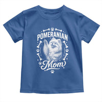 Vintage Pom Dog Mom Toddler T Shirt Pomeranian Lover Gift