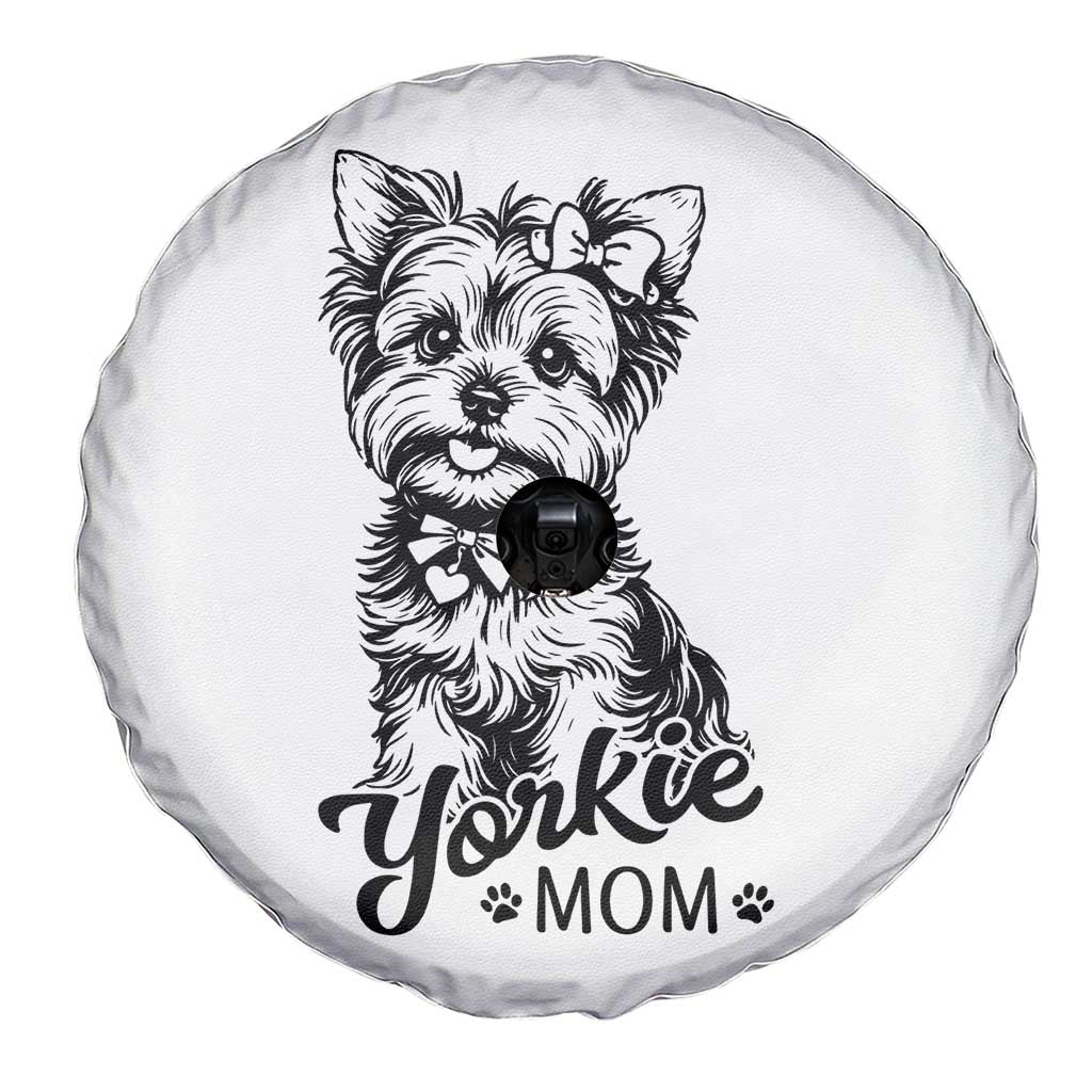 Yorkshire Terrier Mom Spare Tire Cover Cute Yorkie Mama Puppy Gift
