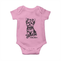 Yorkshire Terrier Mom Baby Onesie Cute Yorkie Mama Puppy Gift