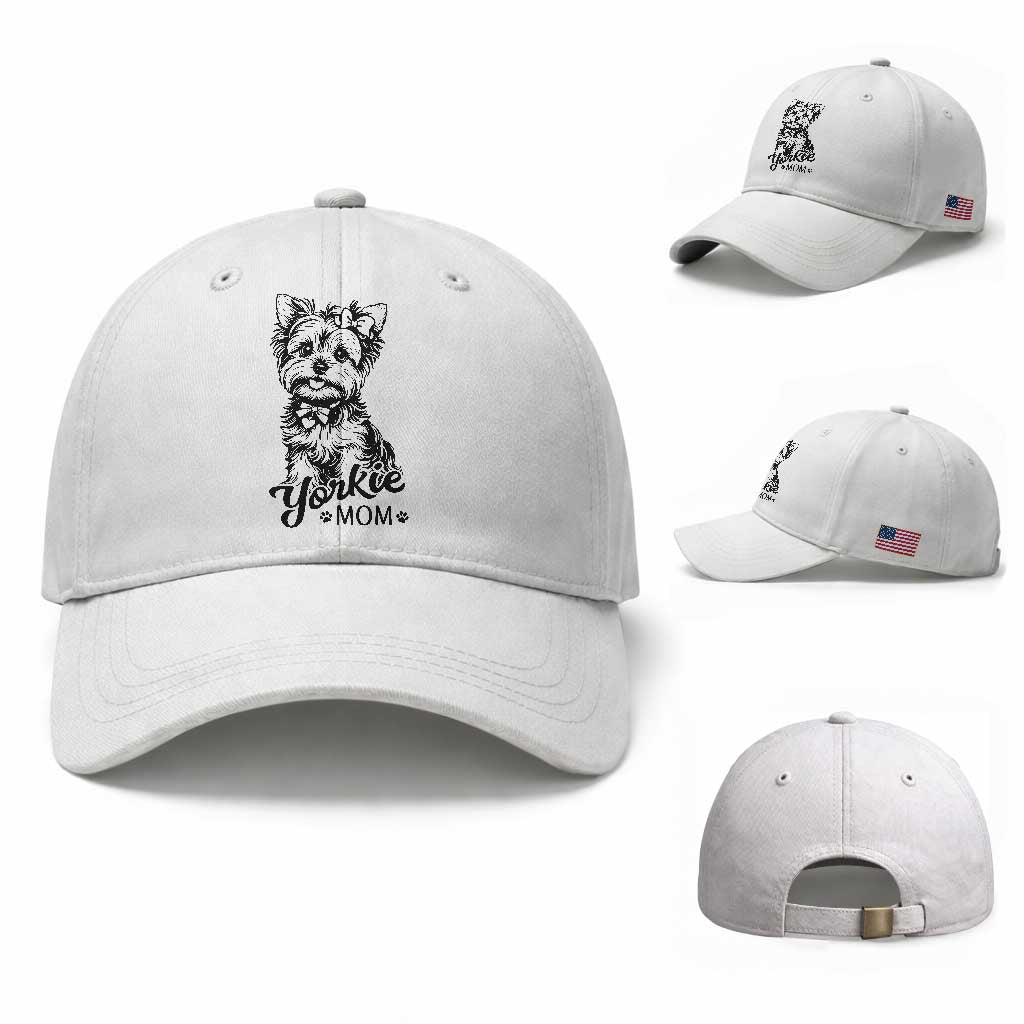 Yorkshire Terrier Mom Baseball Cap Cute Yorkie Mama Puppy Gift