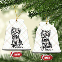 Yorkshire Terrier Mom Ceramic Ornament Cute Yorkie Mama Puppy Gift