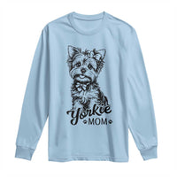 Yorkshire Terrier Mom Long Sleeve Shirt Cute Yorkie Mama Puppy Gift