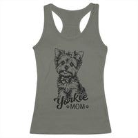 Yorkshire Terrier Mom Racerback Tank Top Cute Yorkie Mama Puppy Gift