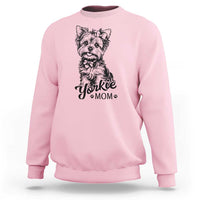 Yorkshire Terrier Mom Sweatshirt Cute Yorkie Mama Puppy Gift