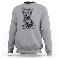 Yorkshire Terrier Mom Sweatshirt Cute Yorkie Mama Puppy Gift