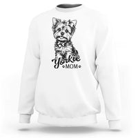 Yorkshire Terrier Mom Sweatshirt Cute Yorkie Mama Puppy Gift