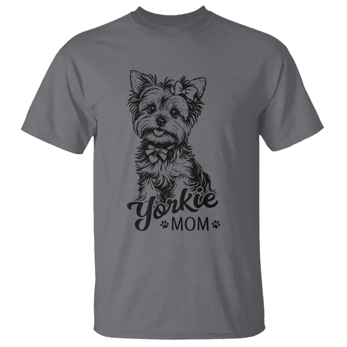 Yorkshire Terrier Mom T Shirt Cute Yorkie Mama Puppy Gift