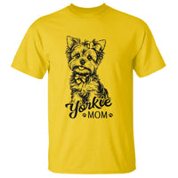 Yorkshire Terrier Mom T Shirt Cute Yorkie Mama Puppy Gift