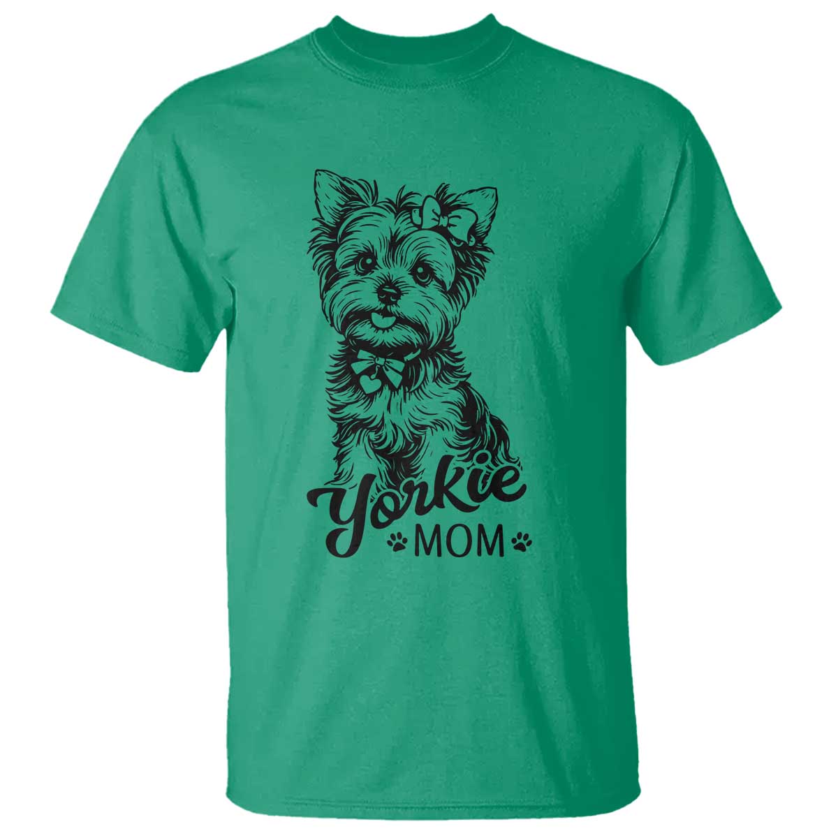 Yorkshire Terrier Mom T Shirt Cute Yorkie Mama Puppy Gift