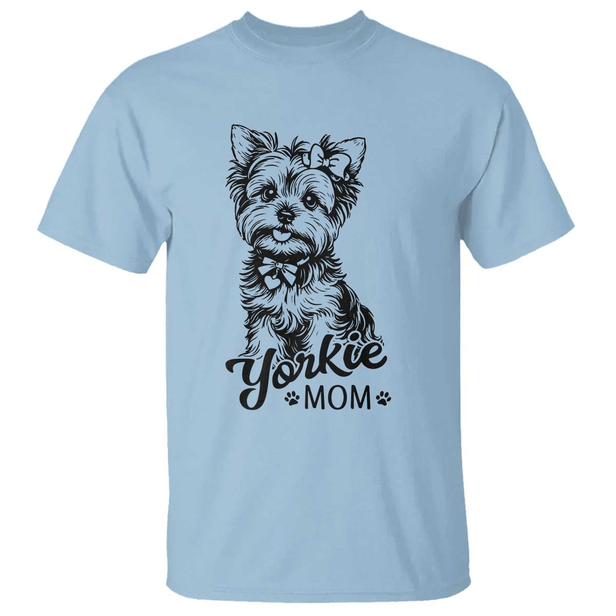Yorkshire Terrier Mom T Shirt Cute Yorkie Mama Puppy Gift