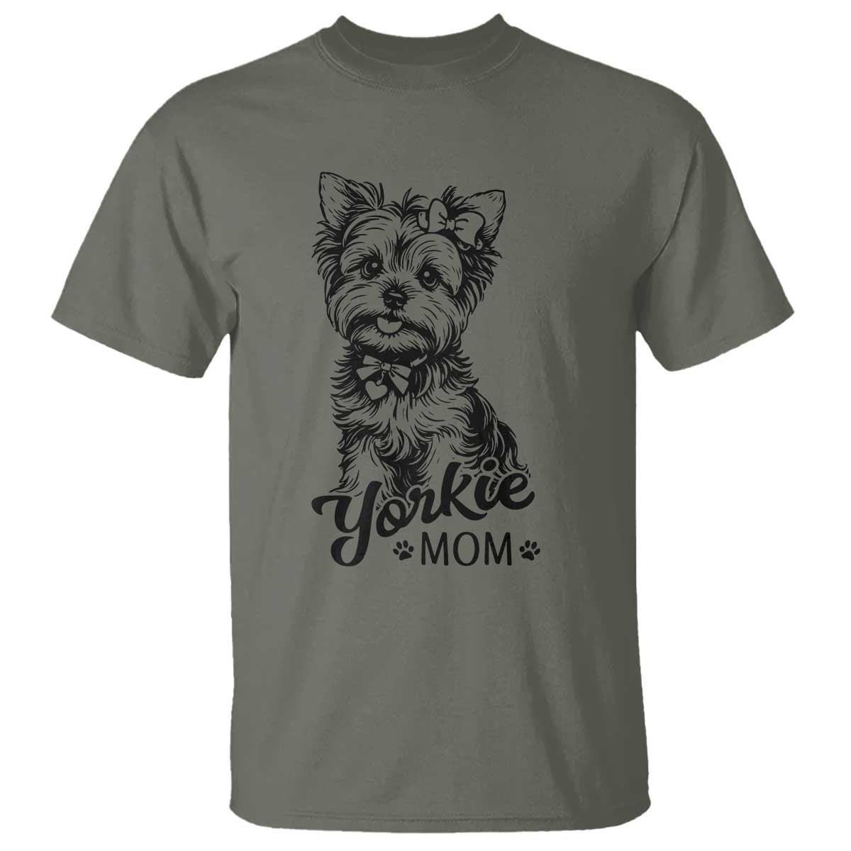 Yorkshire Terrier Mom T Shirt Cute Yorkie Mama Puppy Gift
