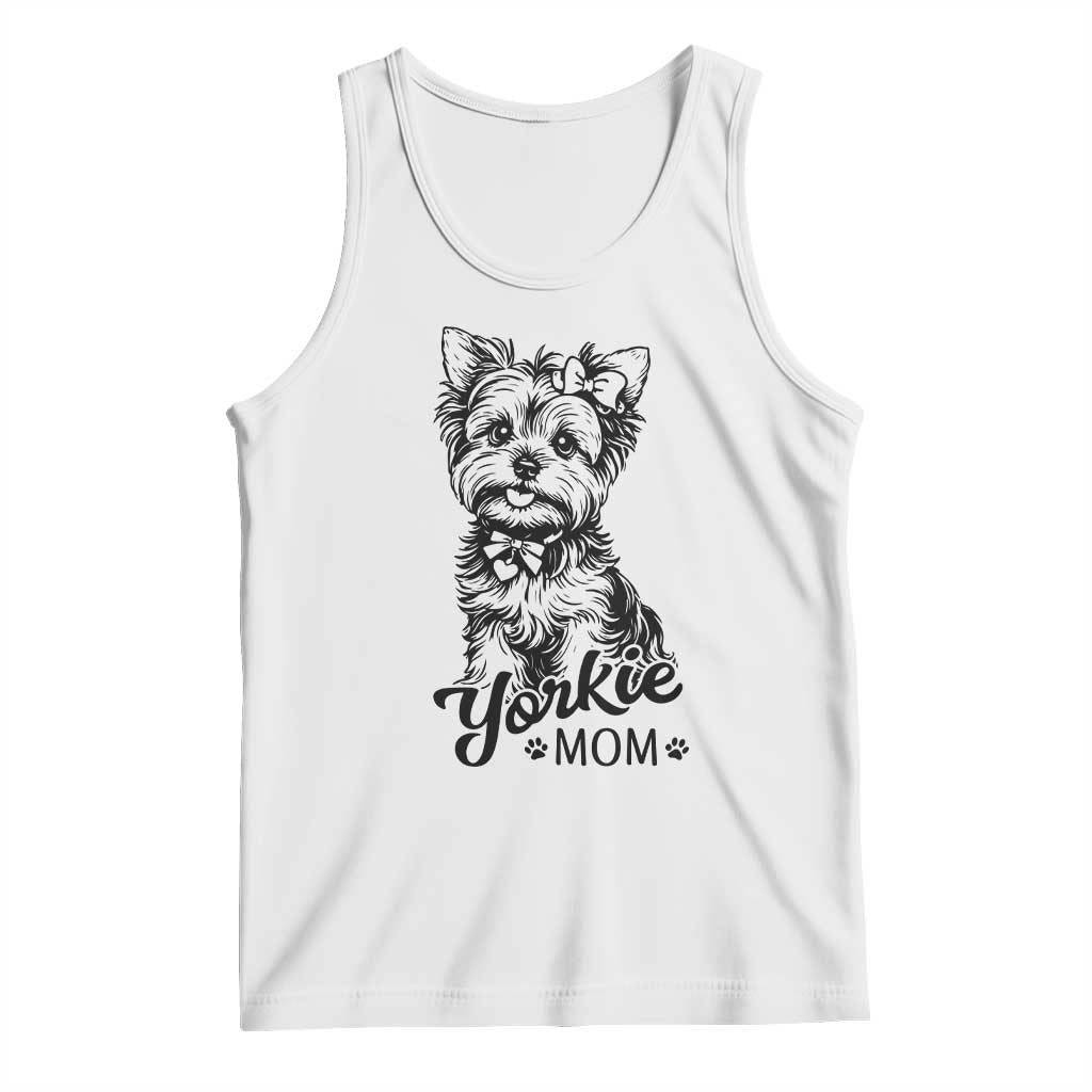 Yorkshire Terrier Mom Tank Top Cute Yorkie Mama Puppy Gift