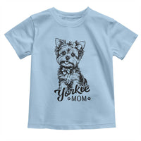 Yorkshire Terrier Mom Toddler T Shirt Cute Yorkie Mama Puppy Gift